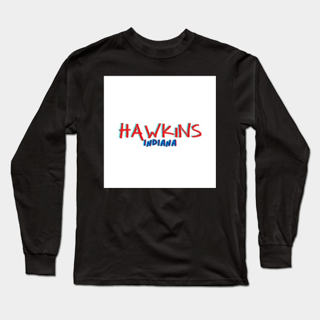 Hawkins Long Sleeve T-Shirt by sagesharp